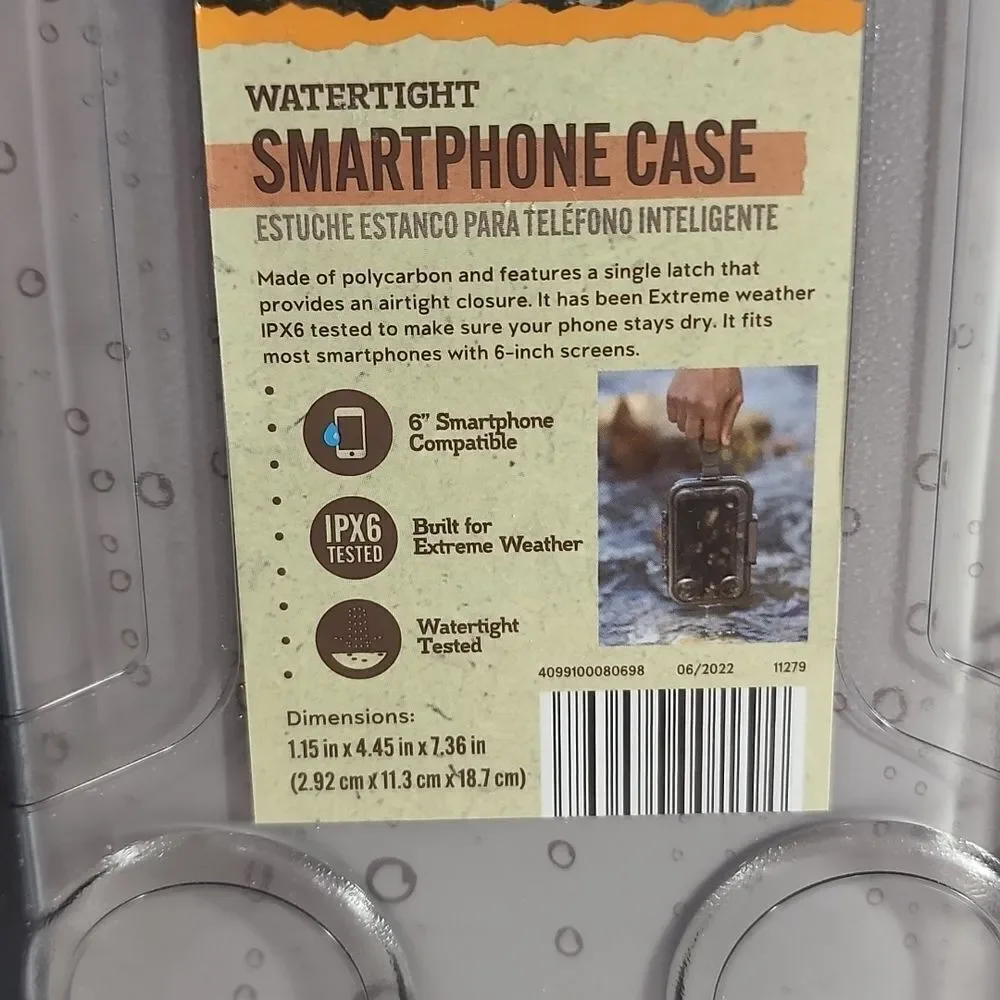 🏖 NWT Watertight Smartphone Case